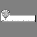 6" Ruler W/ Hot Air Balloon